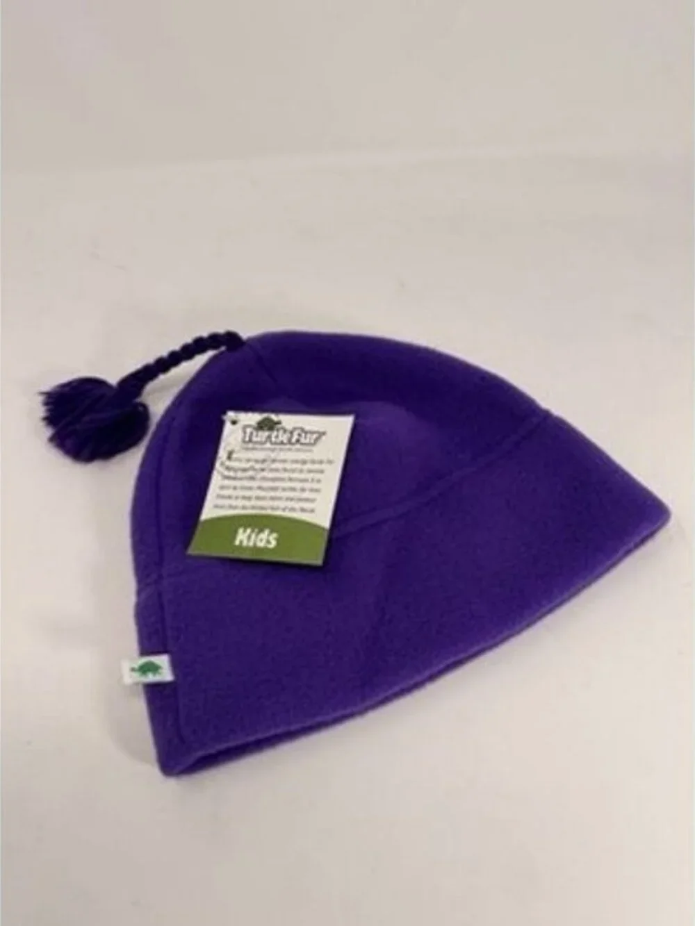 Turtle Fur Kids Beanie Purple NWT